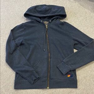 Aviator Nation Lightning Bolt Zip-Up Hoodie